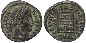 Roman Coins, Empire, Costantinus II (317-340 AD), Follis, n.d. (ca. 327-328 AD), Alexandria, Ae. 3,15 g, RIC 45, VF+