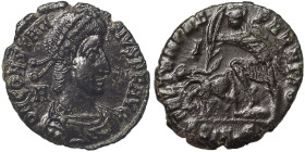 Roman Coins, Empire, Constantius II (337-361 AD), Bronze Centennionalis, n.d., Siscia, Ae. 3,62 g, RIC 372, A.XF