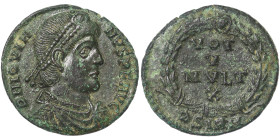 Roman Coins, Empire, Iovianus (363-364 AD), Ae Nummus, n.d., Sirmium, Ae. 2,65 g, RR, RIC 118, A.XF