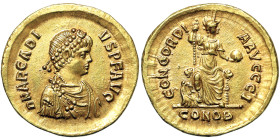 Roman Coins, Empire, Arcadius (383-408 AD), Solidus, n.d. (ca. 388-392 AD), Constantinople, Au. 4,48 g, RIC 67, XF+