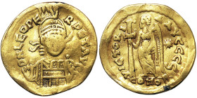 Roman Coins, Empire, Leo I (457-474 AD), Solidus, n.d. (ca. 457-462 AD), Constantinople, Au. 4,28 g, R, RIC 605, F