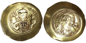 Roman Coins, Eastern Roman Empire (Byzantine Empire), Michele VII (1071-1078 AD), Histamenon, n.d., Constantinople, Au. 4,31 g, R, Sear 1868, VF+