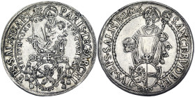 Austria, Salzburg, Paris Graf Lodron (1619-1653), Taler, 1619, Salzburg, Ag. 28,82 g, DAV 3504, VF+