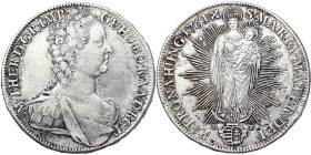 Austria, Holy Roman Empire (800/962 - 1806), Maria Theresia, Holy Roman Empress (1740-1780), Taler, 1761, Kremnitz, Ag. 27,84 g, Frühwald 1061, VF+
