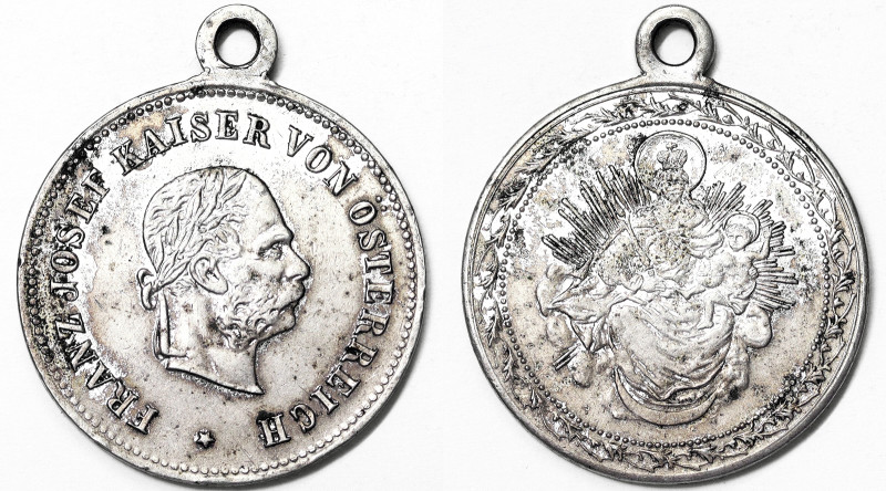 Austria, Austro-Hungarian Empire, Franz Joseph I (1848-1916), Medal, n.d., Ø 28,...