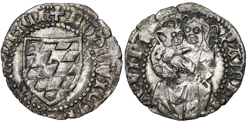 Italian States, Aquileia, Ludovico II of Teck (1412-1420), Denaro, n.d., Aquilei...