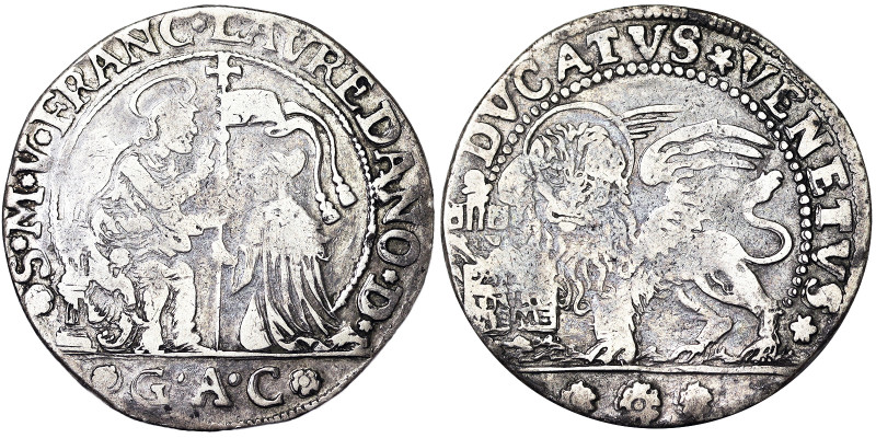 Italian States, Venice, Francesco Loredan (1752-1762), Ducato d'argento o Ducate...