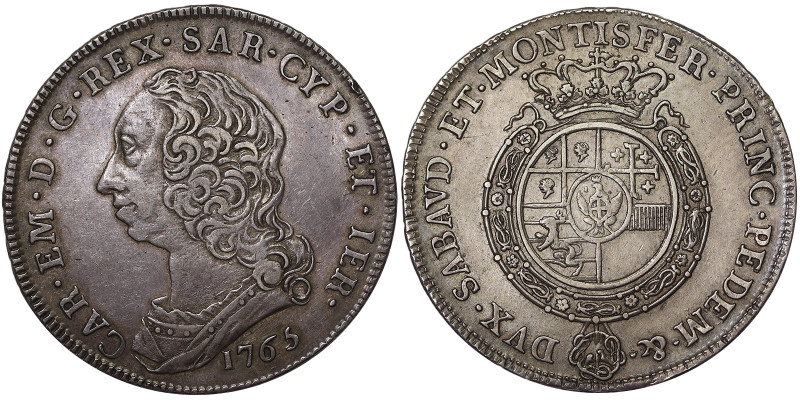 Italy, Kingdom of Sardinia (1324-1861), Carlo Emanuele III (1730-1773), Scudo da...