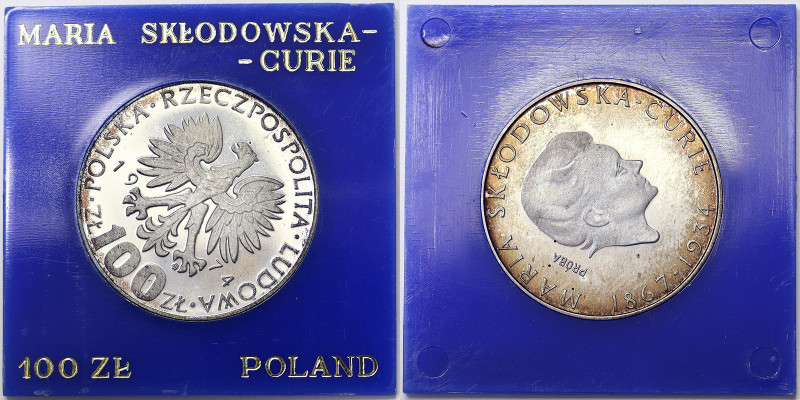 Poland, Republic (1945-date), 100 Zlotych (Pattern), 1974, 40th anniversary deat...