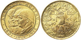 Romania, Kingdom, Mihai I (1940-1947), 20 Lei, 1944, Bucharest, Au. 6,45 g, Fr. 21, A.UNC