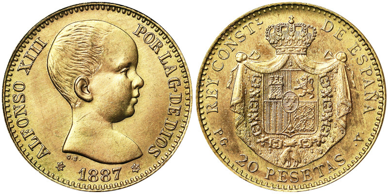 Spain, Kingdom, Francisco Franco (1939-1975), 20 Pesetas, 1887 *1962, Madrid, Re...