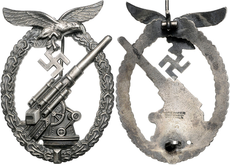 Deutsche Ausgaben bis 1945. 
Deutsches Reich. Kampfabzeichen der Flakartillerie...