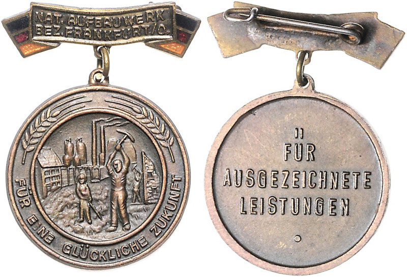Ausgaben der DDR. 
NAW und Bürgerinitiativen. 
Frankfurt/Oder (Bez.). Aufbauna...
