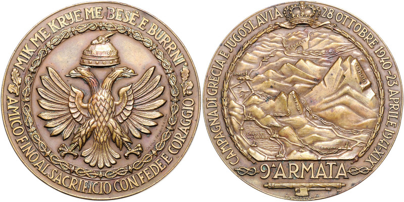 Ausländische Ausgaben. 
Italien. 
Königreich 1861-1944. Erinnerungsmedaille de...
