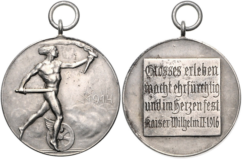 Deutsche Medaillen. 
Deutsches Reich. 
"Paul von Breitenbach-Medaille" 1916, t...