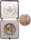 Akademie-, Universitäts- u. Schulmedaillen, Studentica. 
Berlin. Bronzemed. 1916, v. Ludwig Manzel bei C. Poellath, Schrobenh., auf den 69. Geburtsta...