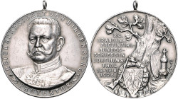Schützenmedaillen. 
Joachimsthal/Schorfheide. Silbermed. mit Orig.-Henkel 1926, v. Oertel, Berlin, auf das 24. Brandenb. Provinzial-Bundesschießen, B...