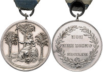 Freimaurer. 
Leipzig. Bijou der Loge Minerva zu den drei Palmen o.J. (ausgegeben ab 1774, getragen bis ca. 1900), Silber mit Orig.-Henkel, sign. K (K...