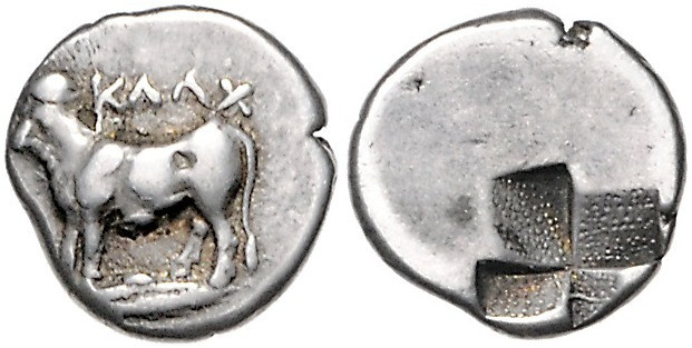 Münzen der griechischen Welt. 
Bithynia/Kalchedon. 
Hemidrachme, 2,48 g, ca. 3...