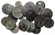 Münzen der griechischen Welt. 
Thrakia. 
Lot. 24 Bronzen, dabei u.a. Mesembria u. Odessos. . 

meist ss