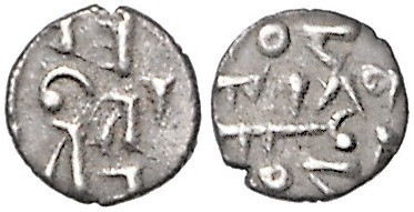 Indien. 
Emire von Sindh (arab. Dynastie der Habbari), 854-1025. AR-Damma, unda...