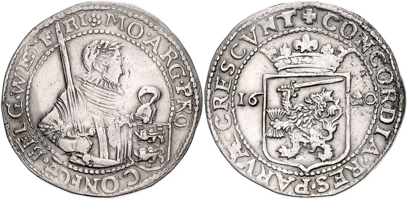 Niederlande-Westfriesland, Provinz. 
Reichstaler 1620. Dav.&nbsp;4842. . 

ge...