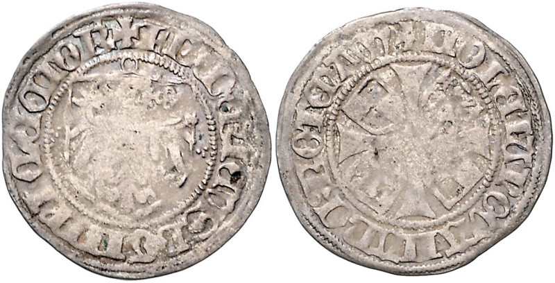Brandenburg/-Preußen. 
Friedrich II. 1440-1470. Groschen o.J., Rathenow, 2,33 g...