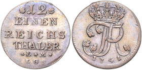 Brandenburg/-Preußen. 
Friedrich II. 1740-1786. 1/12 Taler 1741 EGN, Berlin. Old.&nbsp;5. . 

ss