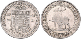Stolberg/-Stolberg und Stolberg-Rossla. 
Carl Ludwig und Heinrich Christian Friedrich 1768-1810. 1/3 Taler 1768 EFR, Mzst. Stolberg/Jägerhof, Ausbeut...