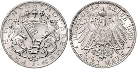 Bremen. 
2 Mark 1904. Jaeger&nbsp;59. . 

f. stfr