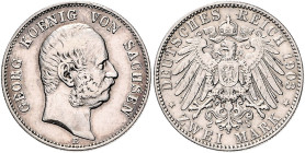 Sachsen. 
Georg 1902-1904. 2 Mark 1903. Jaeger&nbsp;129. . 

ss