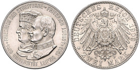 Sachsen. 
Friedrich August III. 1904-1918. 2 Mark 1909, Universität Leipzig. Jaeger&nbsp;138. Los wie vor. 

f. stfr/stfr