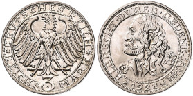 3 RM 1928, Dürer. Jaeger&nbsp;332. . 

fast stempelfrisch