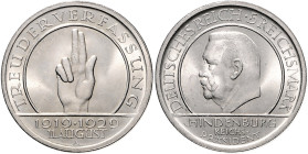 5 RM 1929 A, Verfassung. Jaeger&nbsp;341. . 

fast stempelfrisch