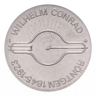 Gedenkmünzen. 
5 Mark. 1970, Röntgen, Abschlag der Vs. in Aluminium (Rs.-Var. ohne Randstab). Jaeger&nbsp;1530Ab. Aufl. insgesamt 350 Ex.. 

stempe...