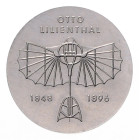 Gedenkmünzen. 
5 Mark. 1973, Lilienthal, Abschlag der Vs. in Aluminium. Jaeger&nbsp;1546A. Aufl. 300 Ex., Los wie vor. 

stempelfrisch