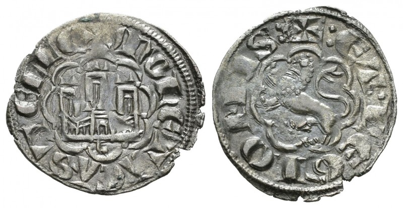 Reino de Castilla y León. Alfonso X (1252-1284). Novén. León. (Bautista-398). (A...