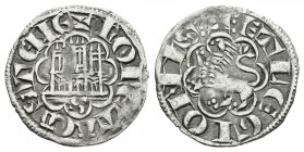 Reino de Castilla y León. Alfonso X (1252-1284). Novén. Sevilla. (Bautista-400). (Abm-269). Ve. 0,82 g. Con S bajo el castillo. MBC+. Est...35,00.