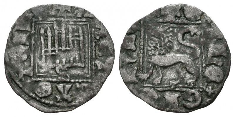 Reino de Castilla y León. Alfonso XI (1312-1350). Novén. Sevilla. (Abm-358). 0,8...