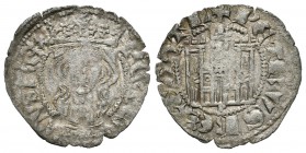 Reino de Castilla y León. Pedro I (1350-1368). Cornado. Burgos. (Abm-396). Ve. 0,56 g. B bajo el castillo. BC+. Est...20,00.