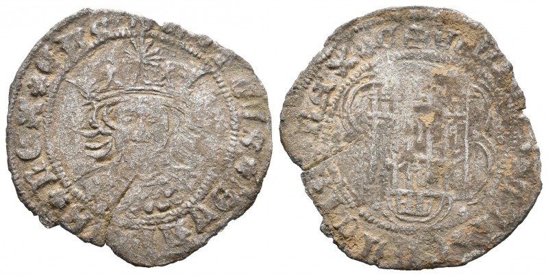Reino de Castilla y León. Enrique IV (1454-1474). Cuartillo. Segovia. (Abm-754)....
