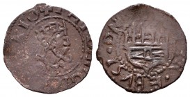 Felipe IV (1621-1665). Dobler. Ibiza. (Cal-1386). (Crus-3709). Ag. 0,81 g. Vano. MBC+. Est...50,00.