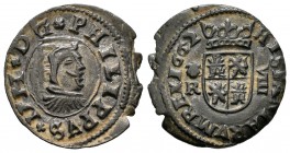 Felipe IV (1621-1665). 8 maravedís. 1662. Coruña. R. (Cal-1304). (Jarabo-Sanahuja-M147). Ae. 2,13 g. EBC-. Est...45,00.