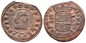 Felipe IV (1621-1665). 16 maravedís. 1662. Granada. N. (Cal-1351). (Jarabo-Sanahuja-M231). Ae. 2,87 g. MBC. Est...25,00.