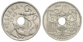 Estado español (1936-1975). 50 céntimos. 1849*19-51. Madrid. (Cal-104). Cu-Ni. 4,06 g. SC-. Est...20,00.