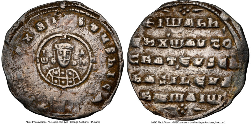 John I (AD 969-976). AR Miliaresion (21mm, 2.26 gm, 1h). NGC Choice VF 5/5 - 1/5...