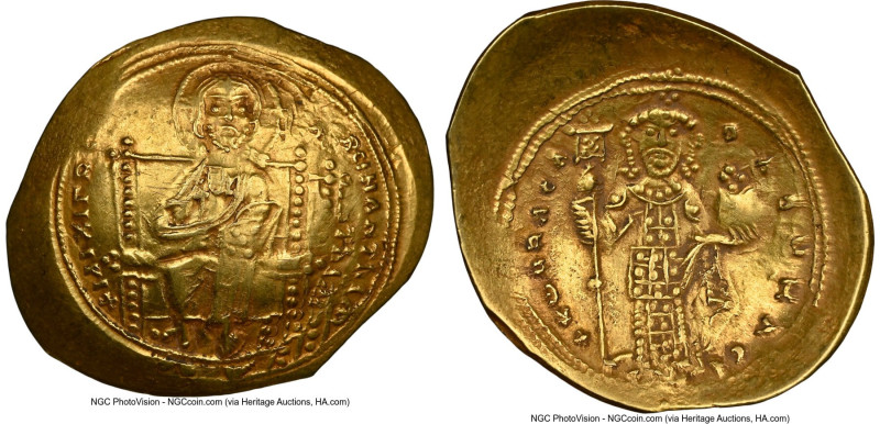 Constantine X Ducas (AD 1059-1067). AV histamenon nomisma (28mm, 4.35 gm, 5h). N...