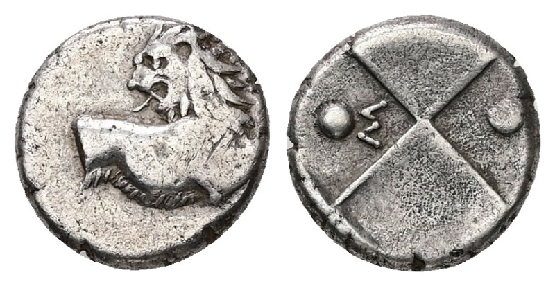 Thrace, Chersonesos. AR Hemidrachm, 2.07 g. - 12.78 mm. Circa 386-338 BC.
Obv.: ...