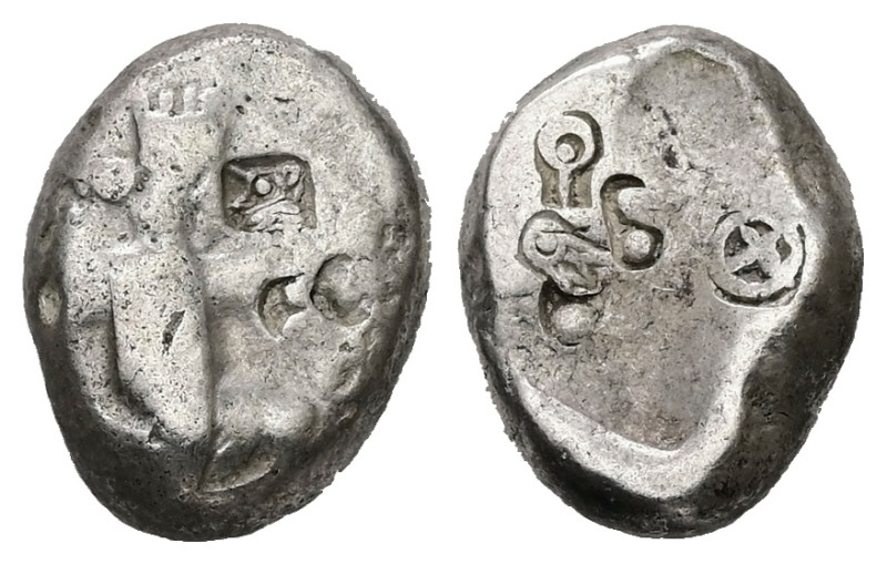 Persia, Achaemenid Empire. Artaxerxes II - Darius III, circa 375 - 336 BC. AR si...