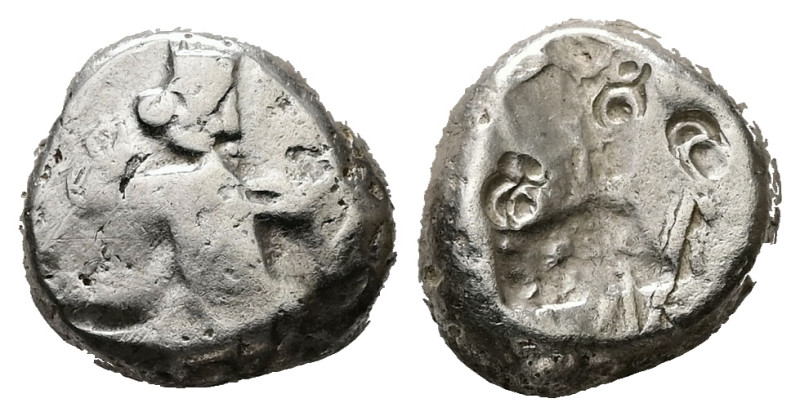 Persia, Achaemenid Empire. Artaxerxes II - Darius III, circa 375 - 336 BC. AR si...